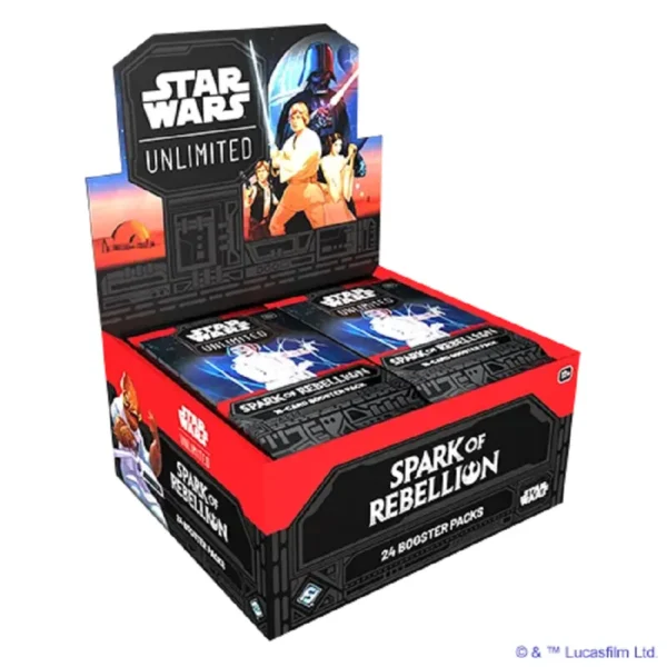 Star Wars: Unlimited - Spark of Rebellion - Display Englisch