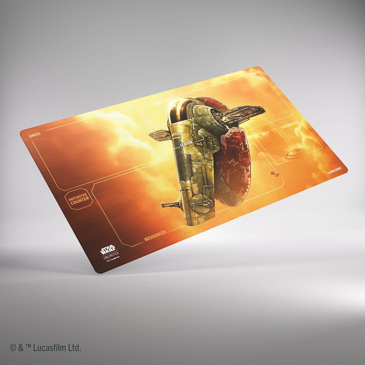 Star Wars: Unlimited Game Mat – Fett's Firespray 1 Star Wars: Unlimited Game Mat – Fett's Firespray