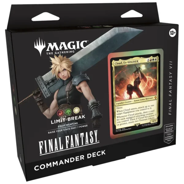 Magic The Gathering Final Fantasy Commander Deck "Limit Break" - Englisch - Vorbestellung