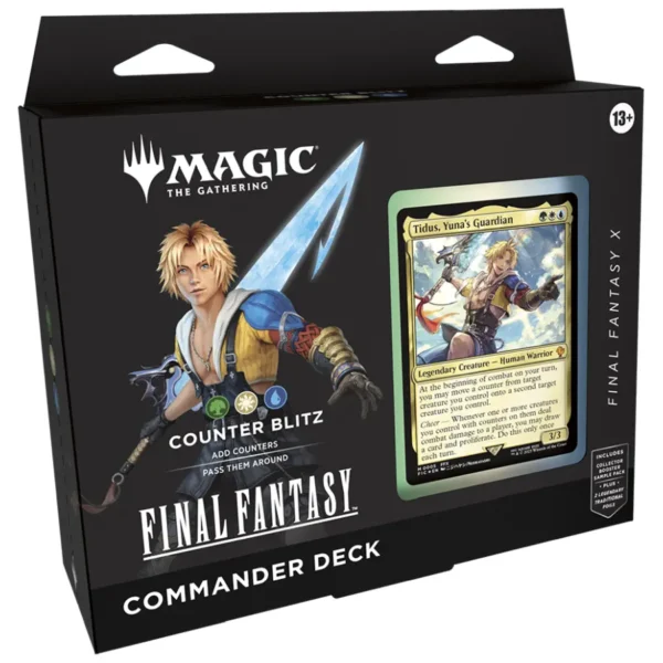 Magic The Gathering Final Fantasy Commander Deck "Counter Blitz" - Englisch - Vorbestellung