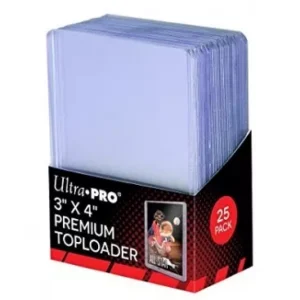 fundas standard toploader super clear premium 25 unidades ultra pro