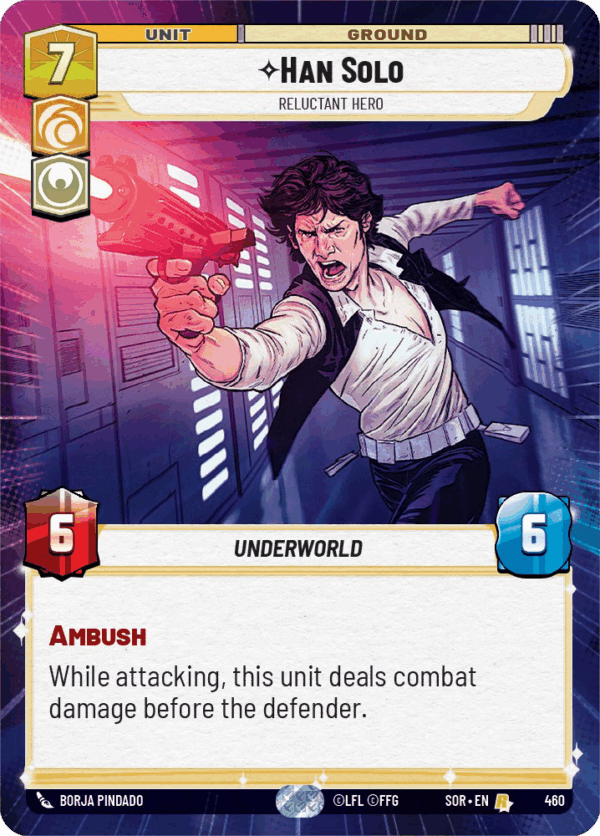 Han Solo 460, Full Art, Englisch, NM