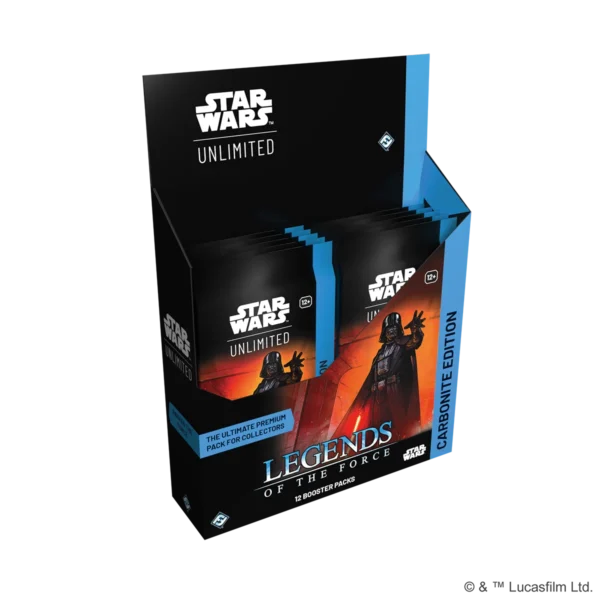 Star Wars: Unlimited - Legends of the Force (Carbonite-Booster-Display) - Englisch - Vorverkauf