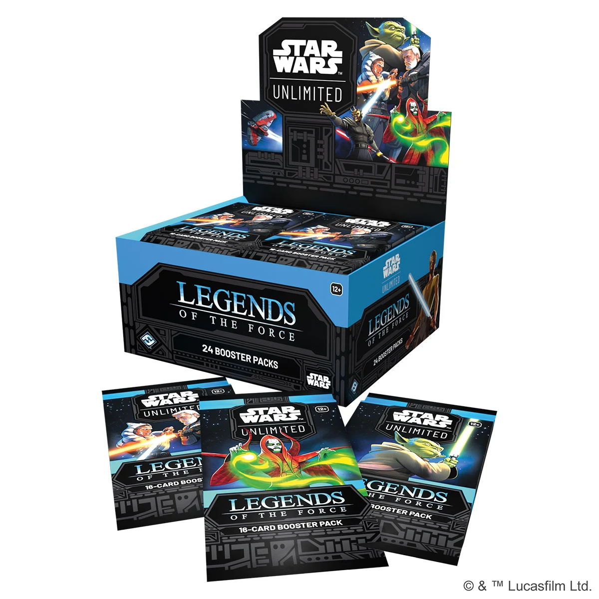 Star Wars: Unlimited – Legends of the Force – Booster Englisch 1 Star Wars: Unlimited – Legends of the Force – Booster Englisch