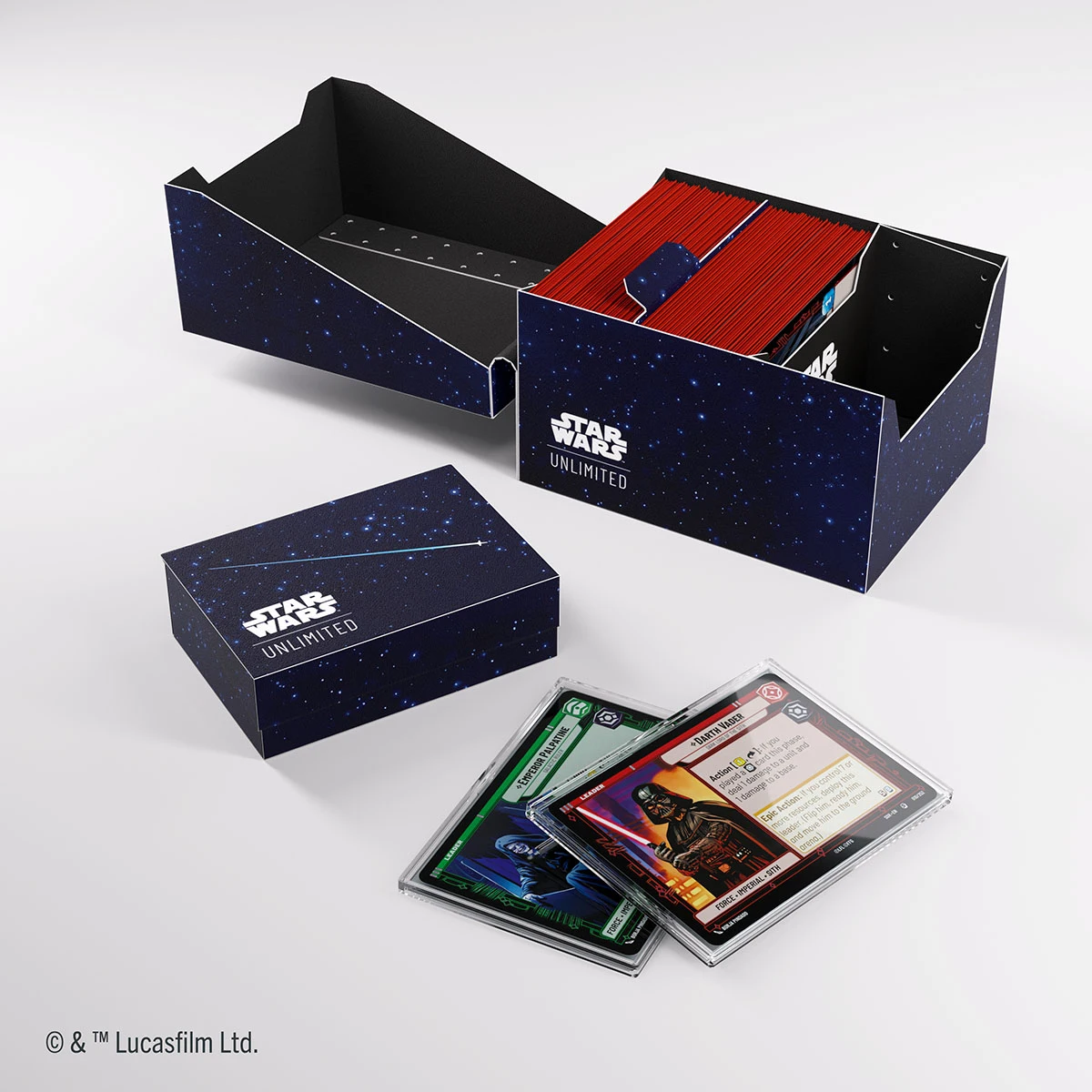 Star Wars: Unlimited Twin Sun Soft Crate - Card Back Blue 1 Star Wars: Unlimited Twin Sun Soft Crate - Card Back Blue