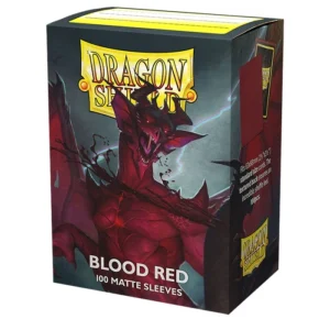Dragon Shield Matte Color Blood Red