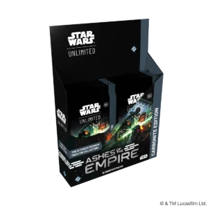 Star Wars: Unlimited – Ashes of the Empire (Carbonite-Booster-Display) - Englisch