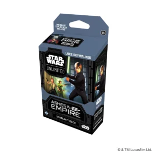 Star Wars: Unlimited – Ashes of the Empire Spotlight-Deck Luke Skywalker - Englisch