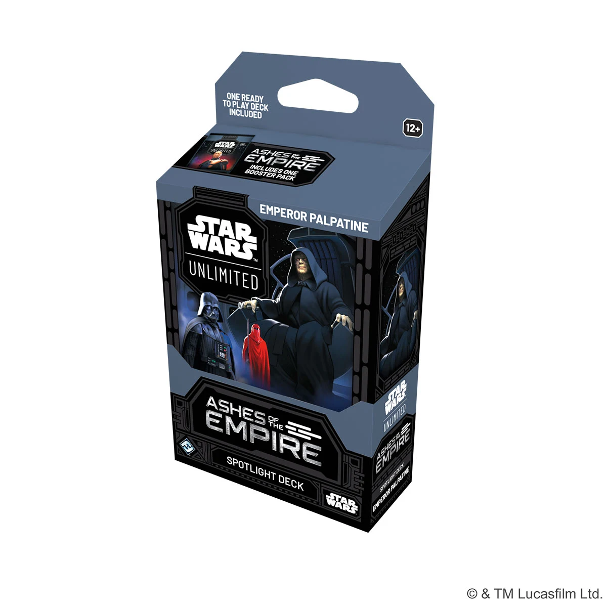 Star Wars: Unlimited – Asche des Imperiums Spotlight-Deck Imperator Palpatine - Deutsch 1 Star Wars: Unlimited – Asche des Imperiums Spotlight-Deck Imperator Palpatine - Deutsch